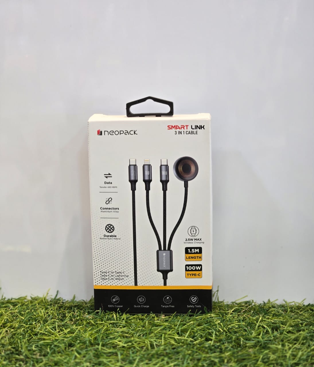 3 in One C Type Cable