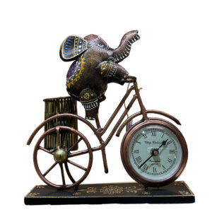 Creative House Retro Iron Bike Rider Metal Bicycle Table Houseware Art Craft Office Decor Home