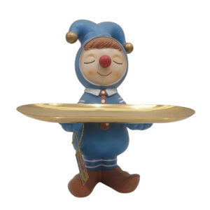 Desktop Sculpture Resin Entryway Key Holder for Home Decoration Office Table Blue Brand: FASHIONMYDAY