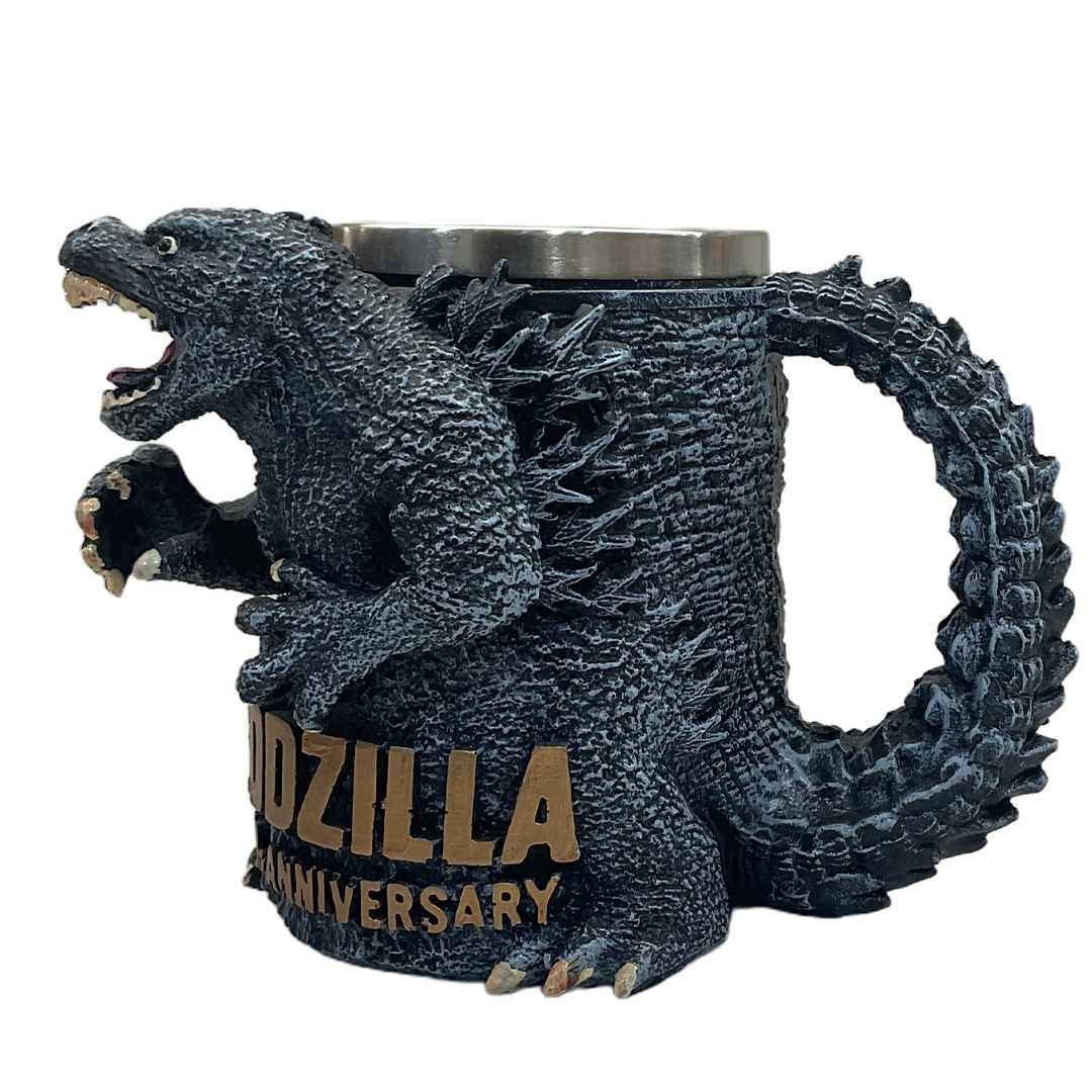 Godzilla 70th Anniversary 3D sculpted mug. - Image 2