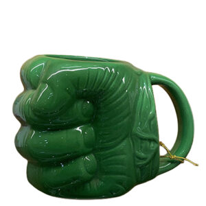 BONZEAL New Collection Hulk Fist 3D Sculptured Avengers Superhero Drinking Tea Cup Ceramic Coffee Mug (400 ml)