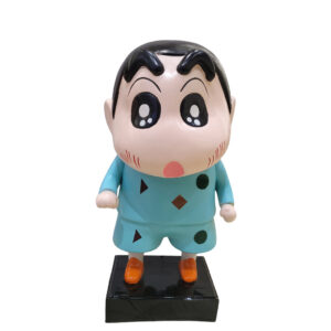 ShinChan Holding Rose Figurine