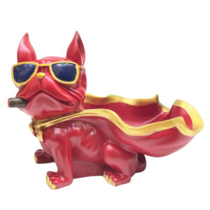 Cool Dog Storage Box Showpiece