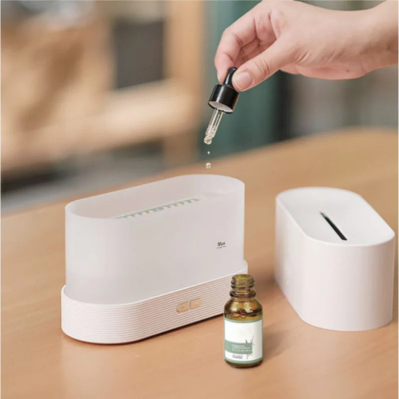 Modern Design White Portable Air Humidifier USB Cool Mist for Desktop - Image 3