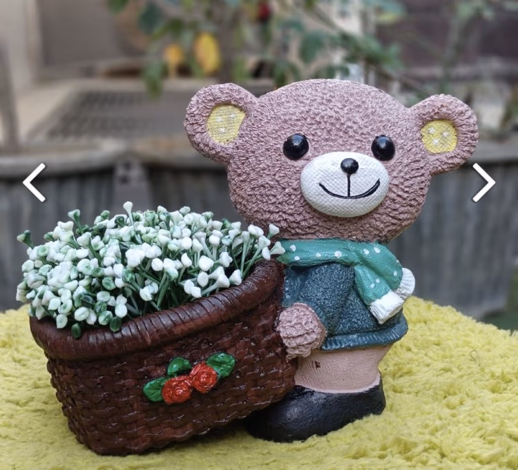 Teddy Bear Planter