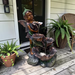Angel Fountain 23x14 Inch